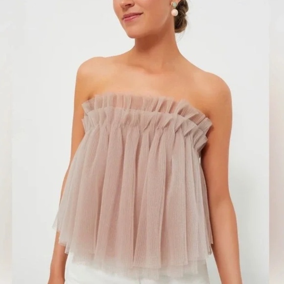 Tuckernuck Hyacinth House Tulle Top - Picture 1 of 4